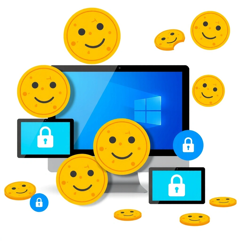 Digital cookies visualization